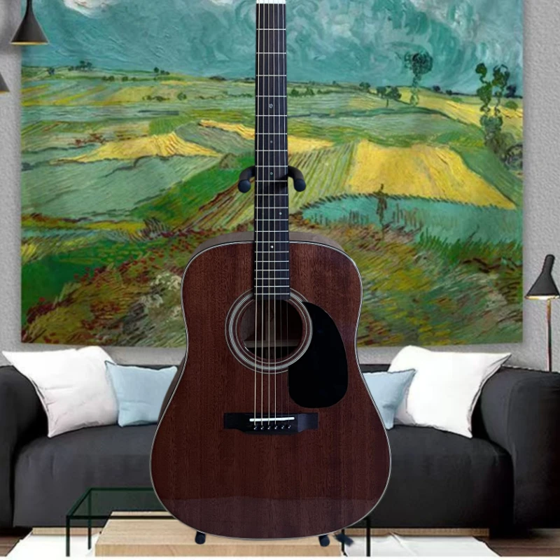 Mahogany Color D19 70S Acoustic Guitar 190th Anniversary Niche Collection Spruce Veneer Beginner Unisex Free Shipping