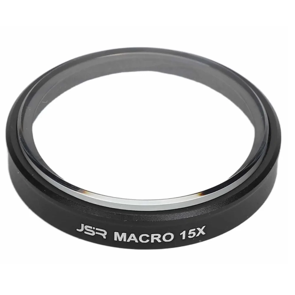 JUNESTAR Close Up Macro Filter 15X Magnification HD Coating Optical Lens Filter Fit for DJI OSMO ACTION 5 Pro/action 3 4