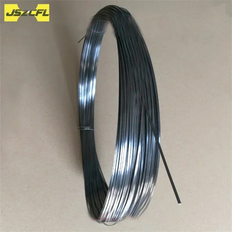 1Meter Nitinol Wire 0.4x0.78mm Nickel Titanium Strip Shape Memory Hyperelastic Alloys Elastic NiTi for Temperature Control Mater