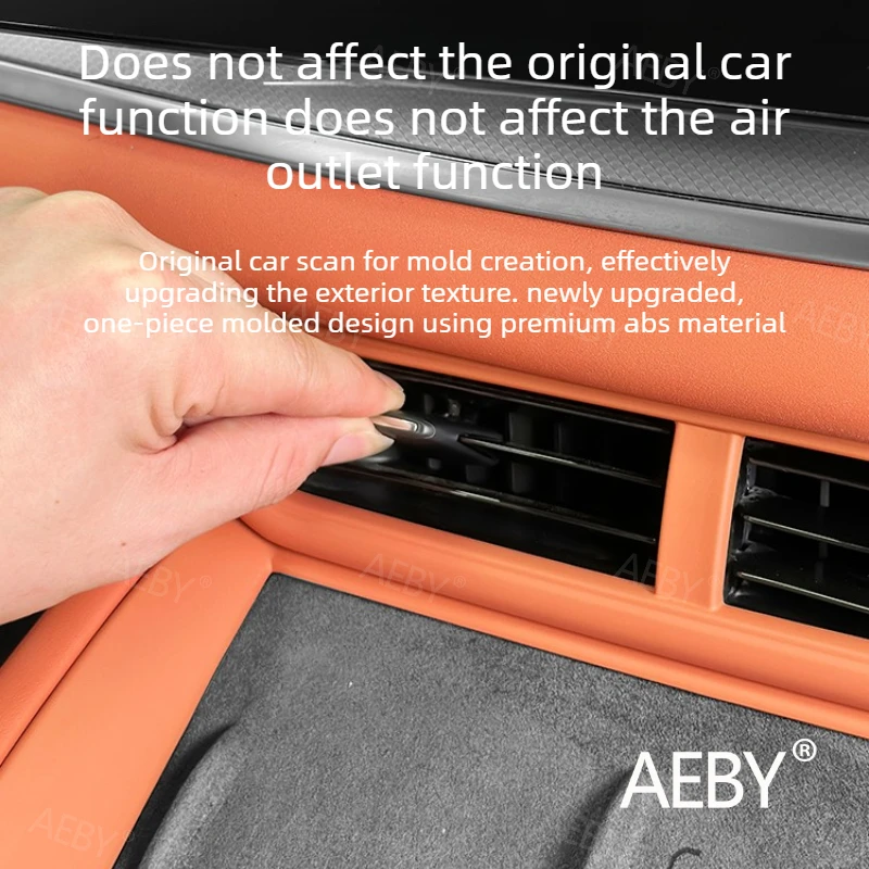 

For BYD Sealion 7 2024 Center Console Gear Shift Panel Trim,Dashboard vents,Dashboard vents and gear panel cover,interior