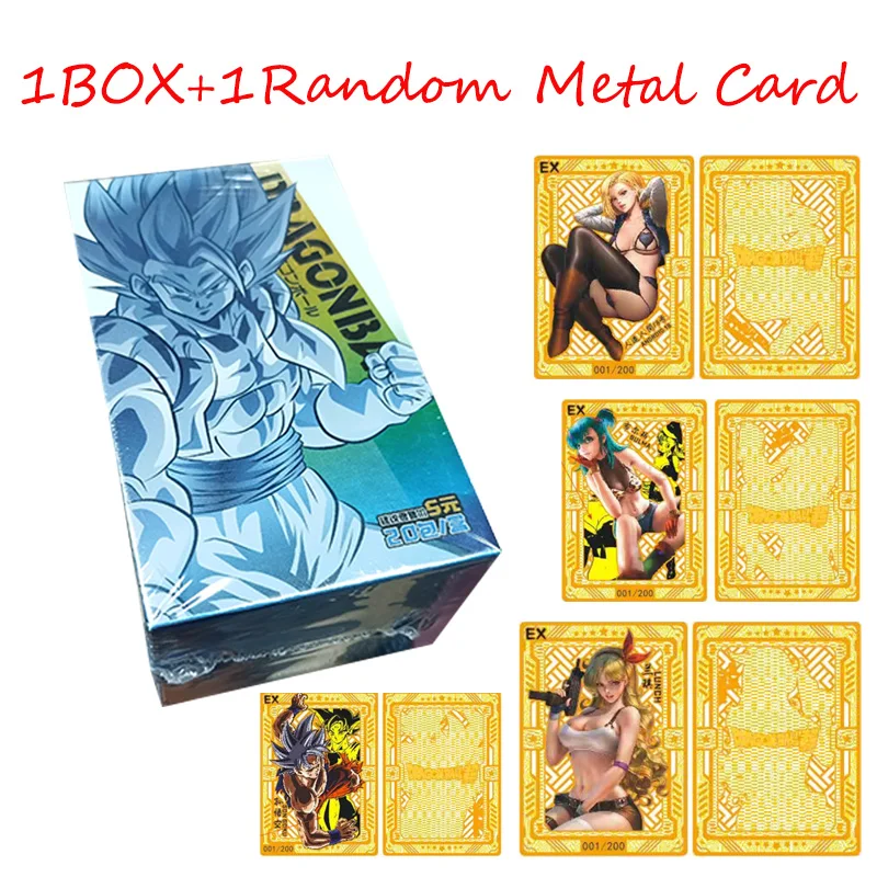 New Dragon Ball Booster Cards Box Trading Cards Game Super Saiyan Son Goku Anime Characters Collection Cards Game Child Gift Toy