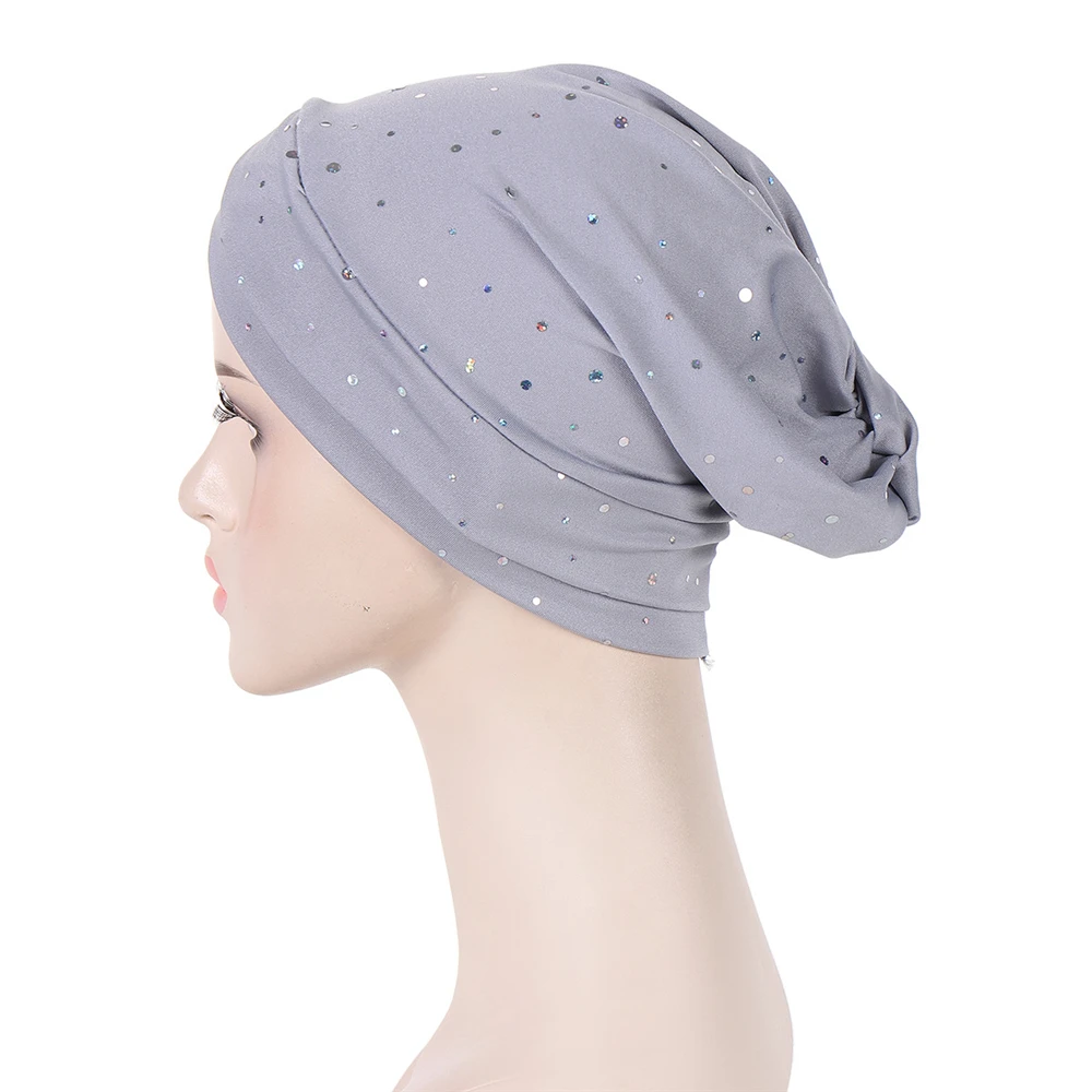 

Мусульманский тюрбан с крестом на лбу для женщин, исламский внутренний хиджаб, шапка, шляпа, женская шапка под шарфом, арабская накидка на голову, Turbante Mujer