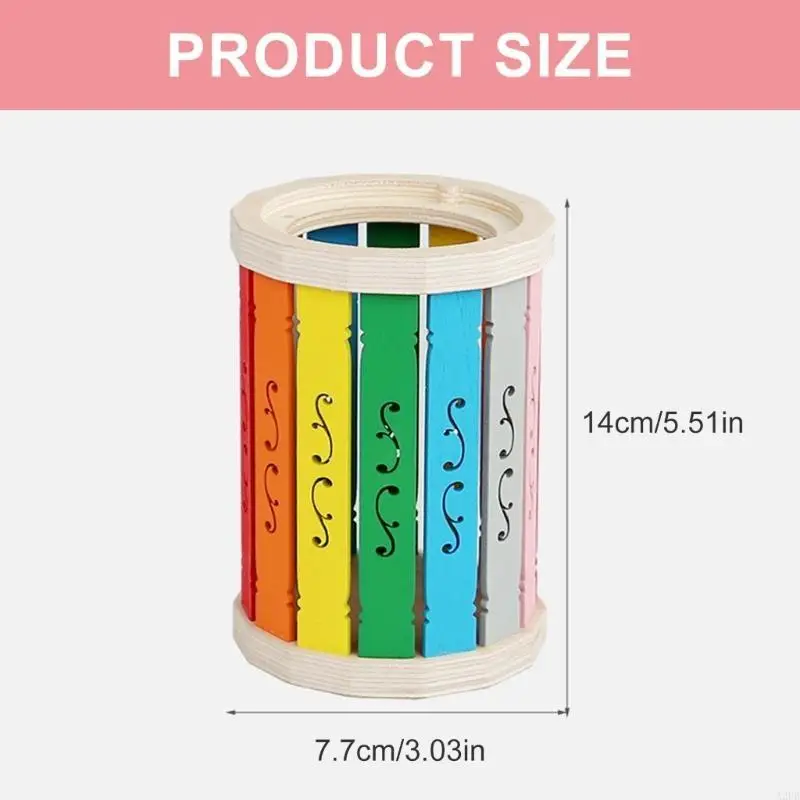 مربع الألغاز التعليمي أطفال يدويون تنسيق لون تنسيق فرز TOY A2UB