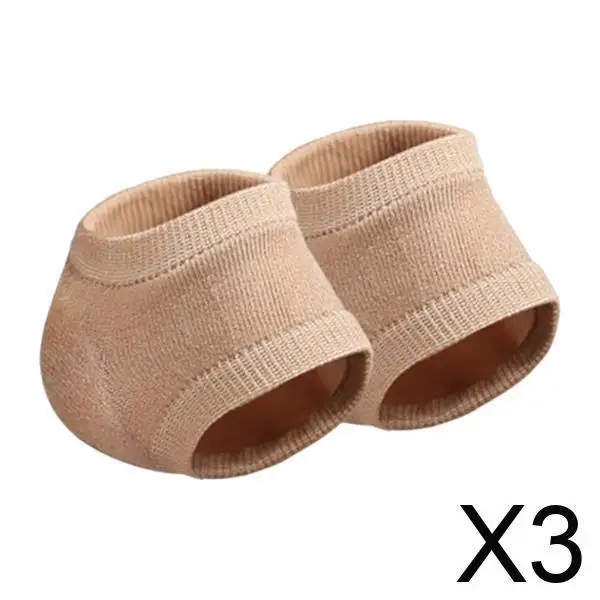 

Защитная подушечка для пятки, эластичные дышащие носки-чулки для мужчин и женщин, аксессуары для обуви, защита от растрескивания, поддержка пятки