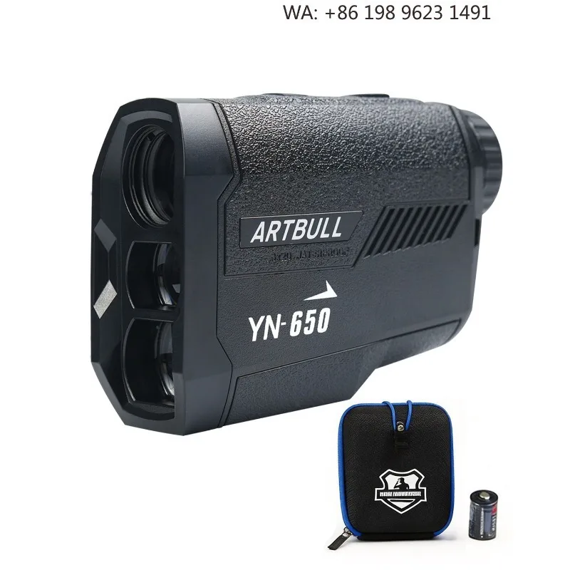 650m Outdoor Hunting Rangefinder Monocular Telescope Flag Lock Slope Pin Vibration Waterproof Distance Measuring Devi