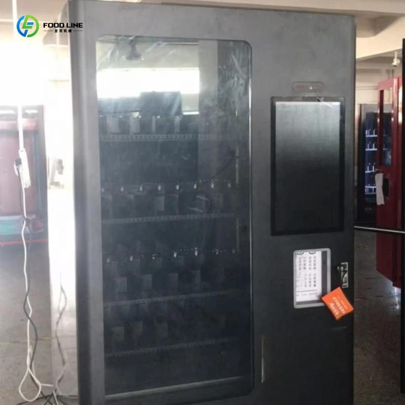 2026 New Refrigerated Vending Machine Touch Screen with Elevator for Beer Sparkling Water Arena Customized