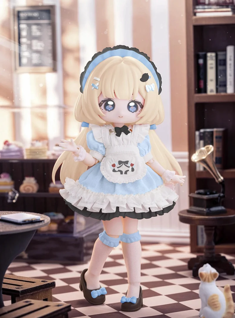 البيع المسبق للسكر 100% سلسلة Moowooart 1/12 Bjd صندوق أعمى اللعب صندوق الغموض عمل الشكل المنقولة Kawaii دمية للفتيات اللعب