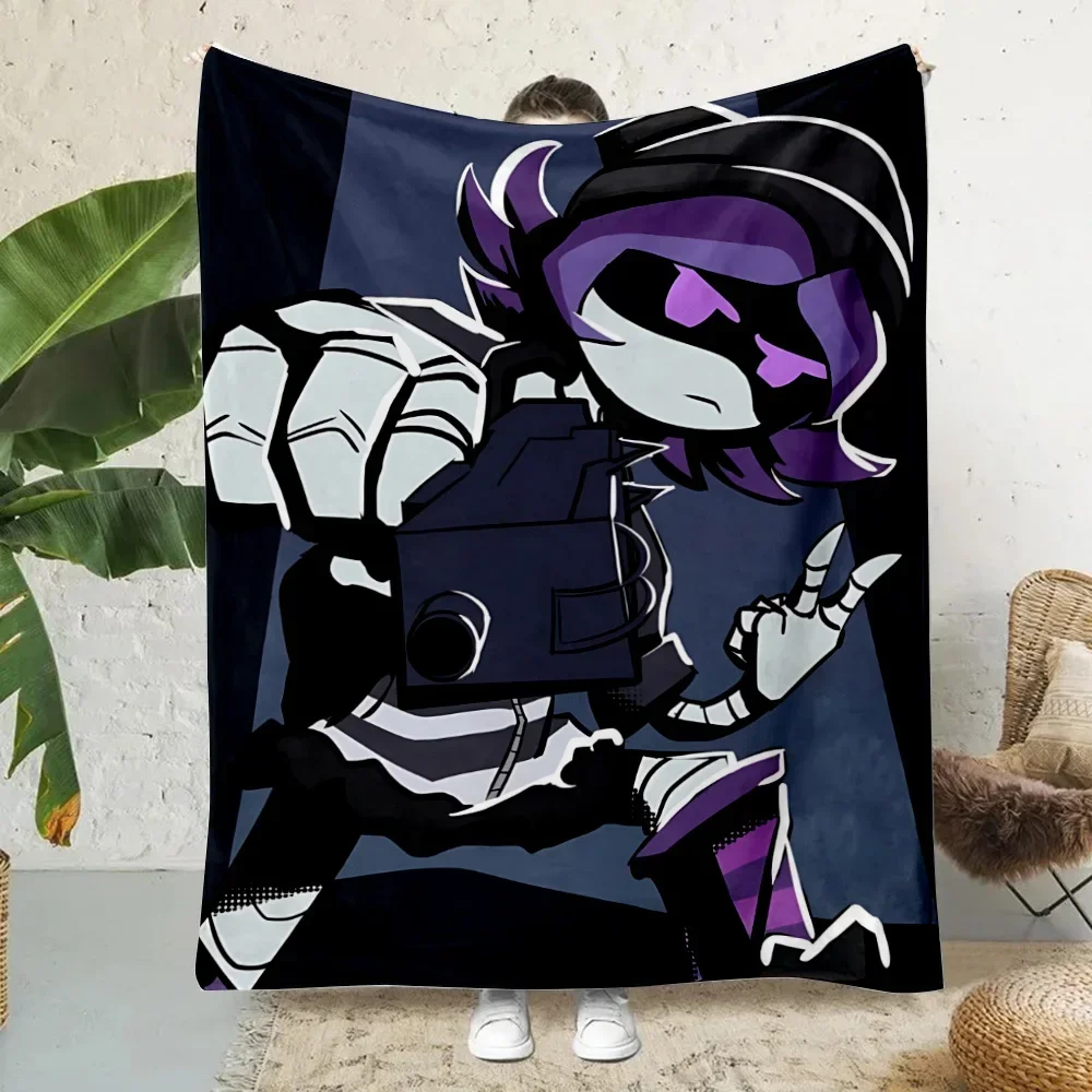 2026 Fashion Game M-Murder Drones Printed Blanket Picnic Blankets Warm Blanket Soft And Comfortable Blanket Home Travel Birthday
