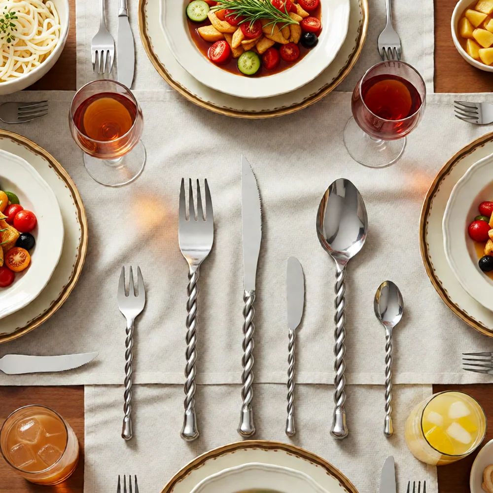 Spiral Hanging Stainless Steel Cutlery 5
