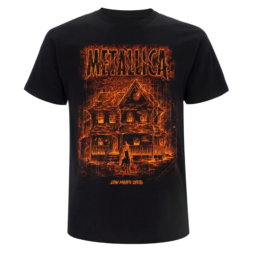 2026 Metallica M72 World Tour Carpe Diem Baby Printed T-shirt Men Women Summer Cotton Y2K Clothing Round Neck Short Sleeved Tee