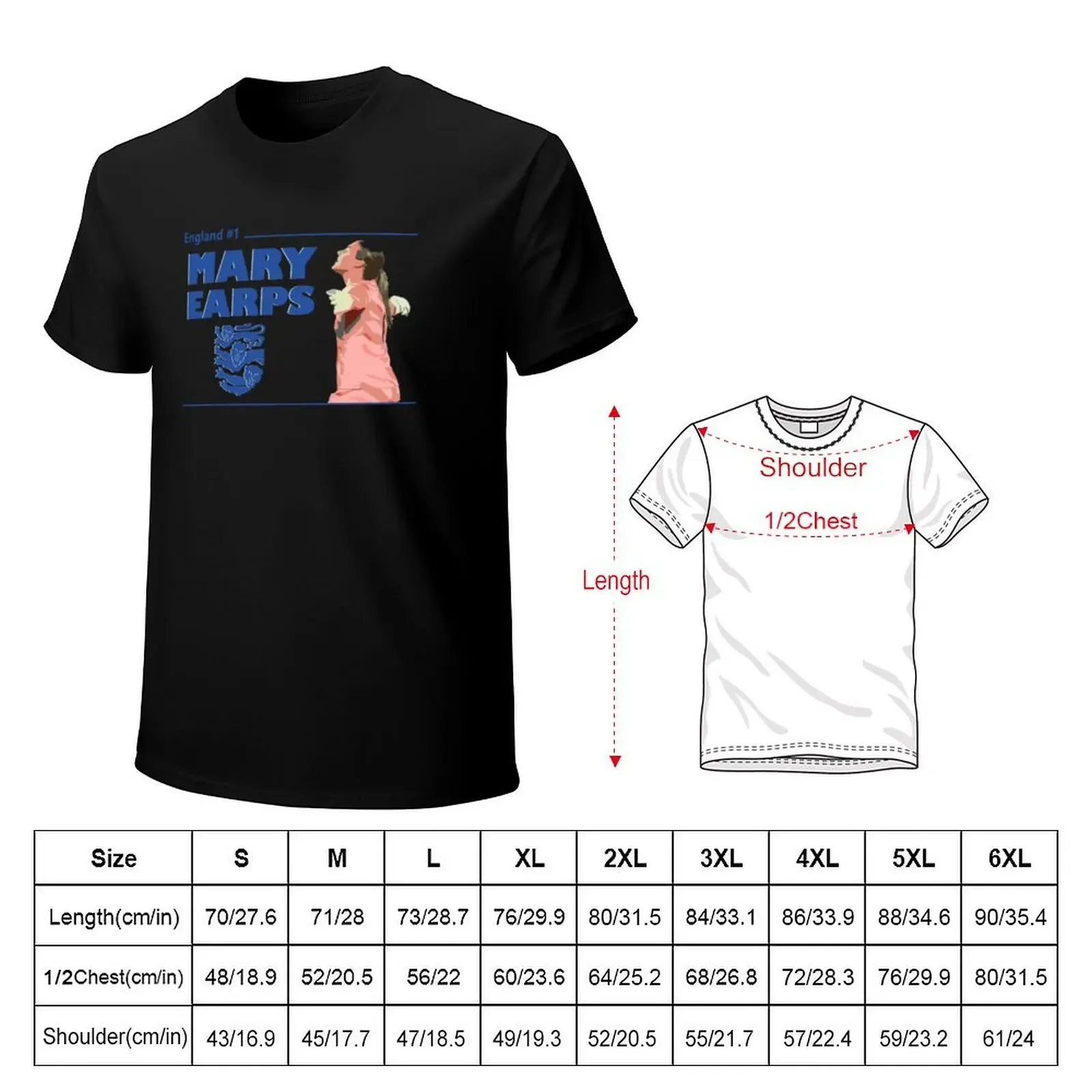 MARY EARPS ENGLAND GK T-Shirt aesthetic clothes Aesthetic clothing oversized boys whites t shirt for men