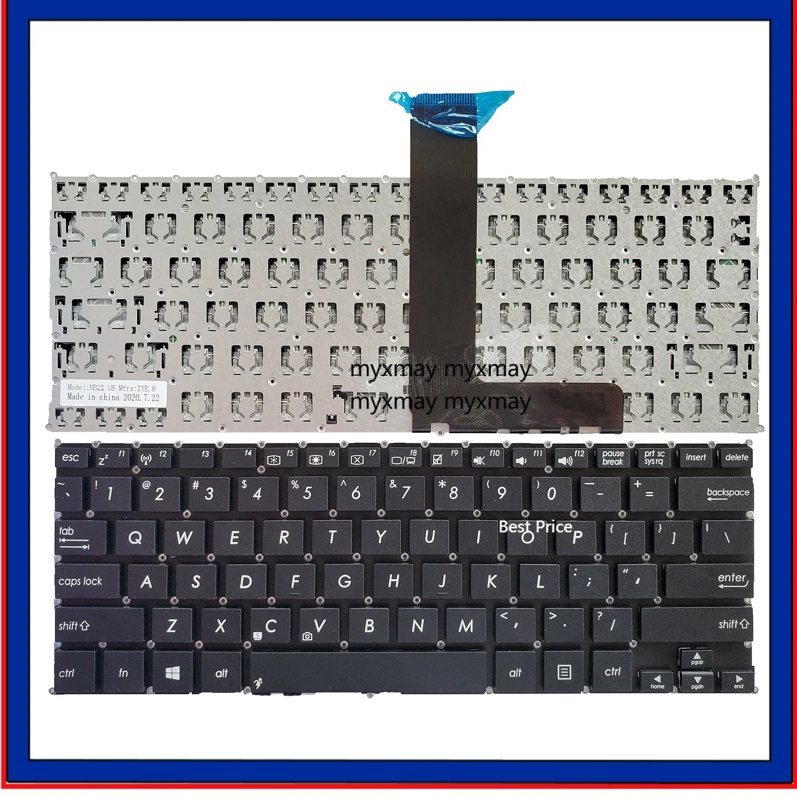 

US Laptop Keyboard for ASUS F200CA F200LA F200MA X200CA X200LA X200MA R202