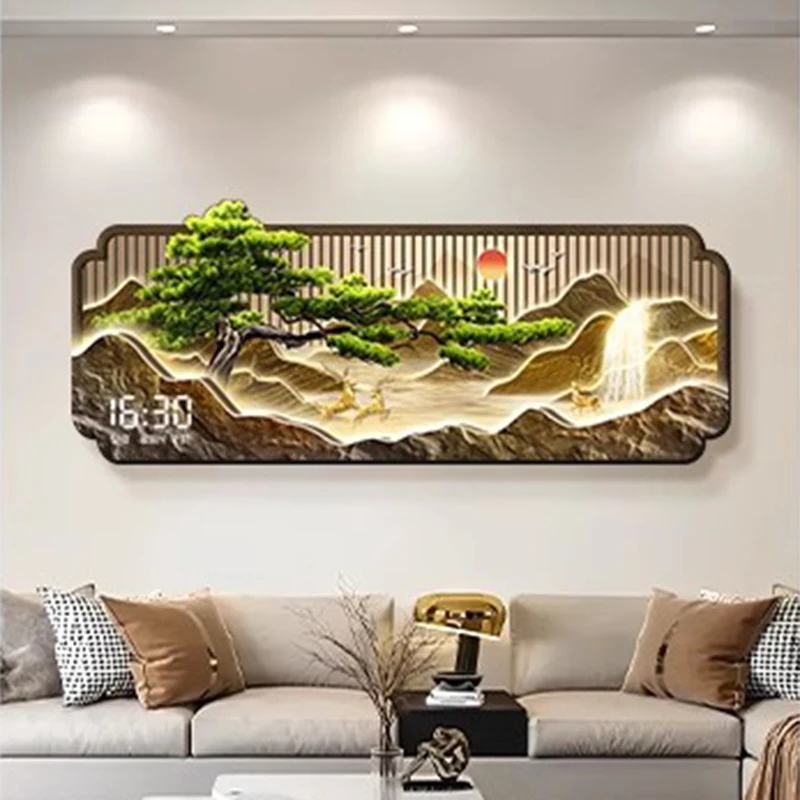 Living Room Design Wall Clocks Luxury Modern Interior Vintage Wall Clocks Bedrooms Minimalist Orologio Da Parete Decoration