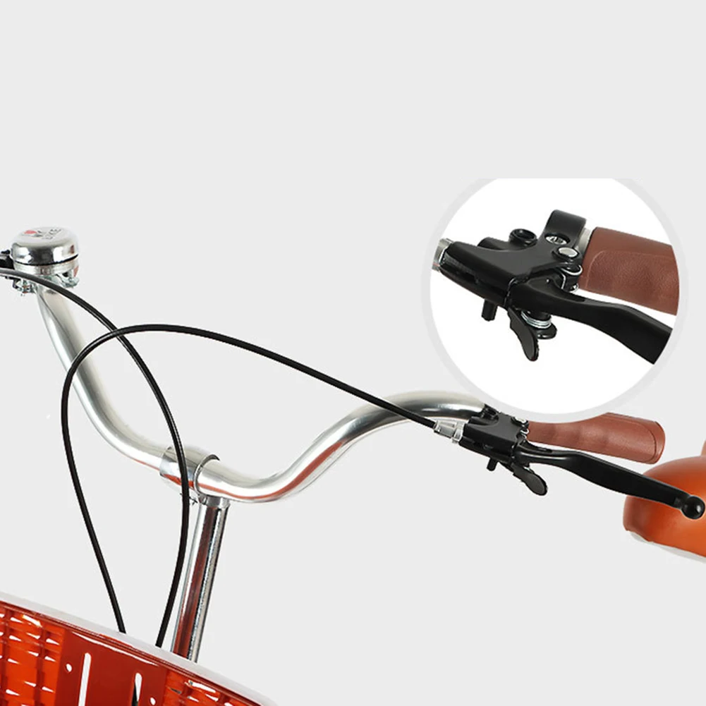1 Pc Parking Brake Lever All-aluminum Alloy Brake Handle Extended Handle Slope With Parking Function Bicycle Spare Accessories