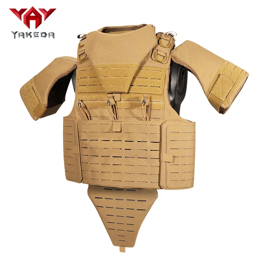 YAKEDA  multifunctional full protection training vest laser molle vest comfort, breathable, wear -resistant tear