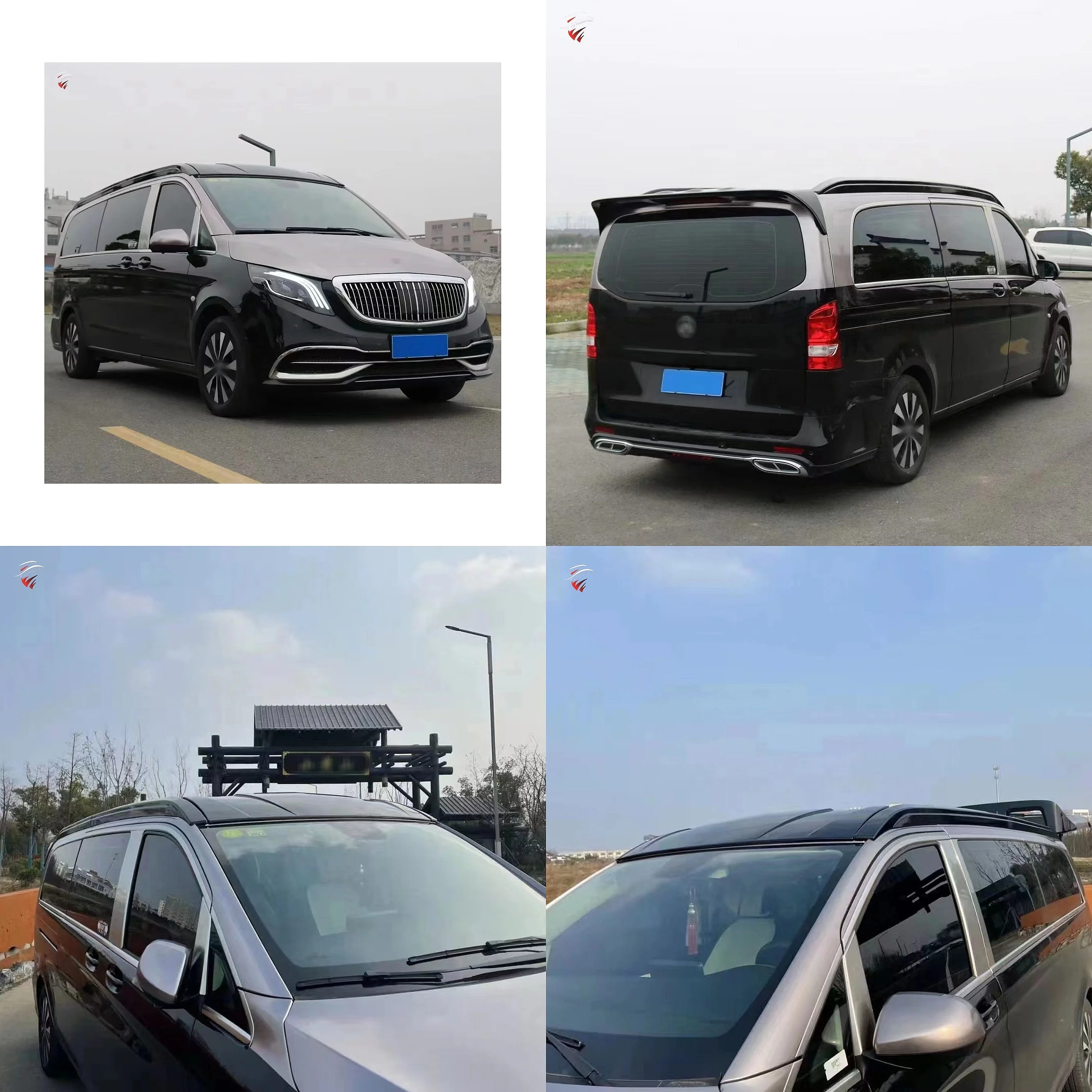 New Arrived Car Part Extend High Top for Mercedes-Benz V Class Metris Vito W447 Modified