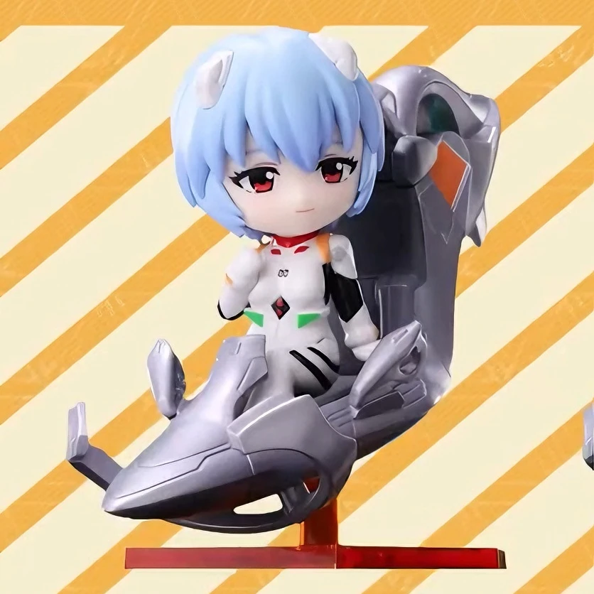 GONG EVA Neon Genesis Evangelion Driver Blind Box Action Figure Doll Surprise Bag Collection Anime Model Desktop Ornament Toys