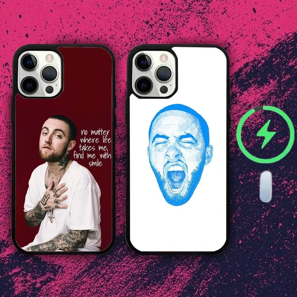 

Singer M-Mac Miller Balloonerism Phone Case For iPhone16e,16,15,14,13,12,11,Plus,Pro,Max,Mini Magsafe Magnetic Wireless Charging