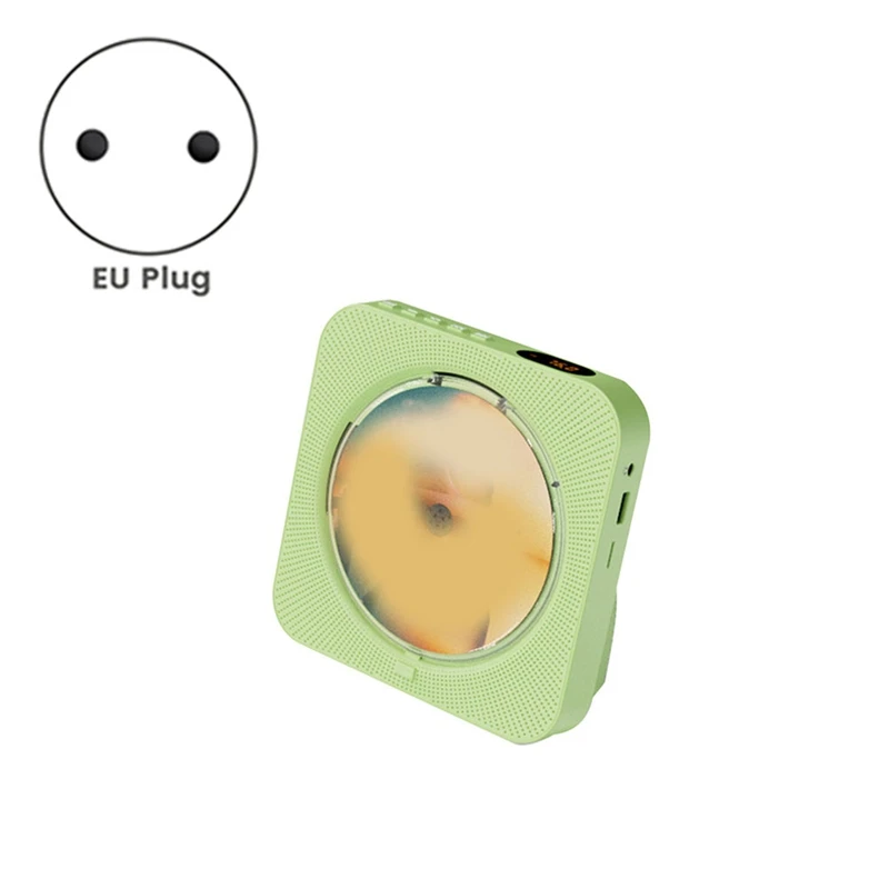 

CD Portable Player KC-718 - Bluetooth, Dual Speakers Green US PlugJAS