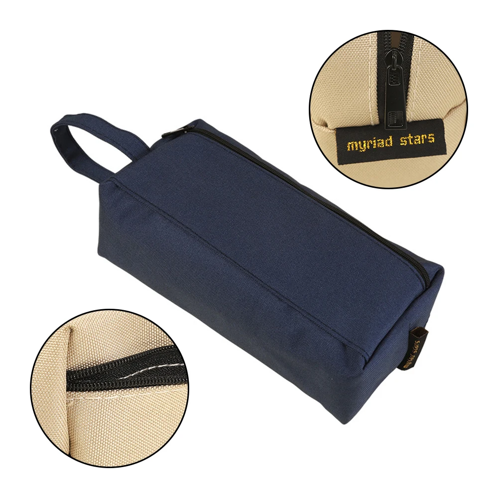 Pencil Bag Zipper Pencilcase Large Capacity Pencil Pouch School Supply Pencil Case Stationery Office Study Portable Storage Bag