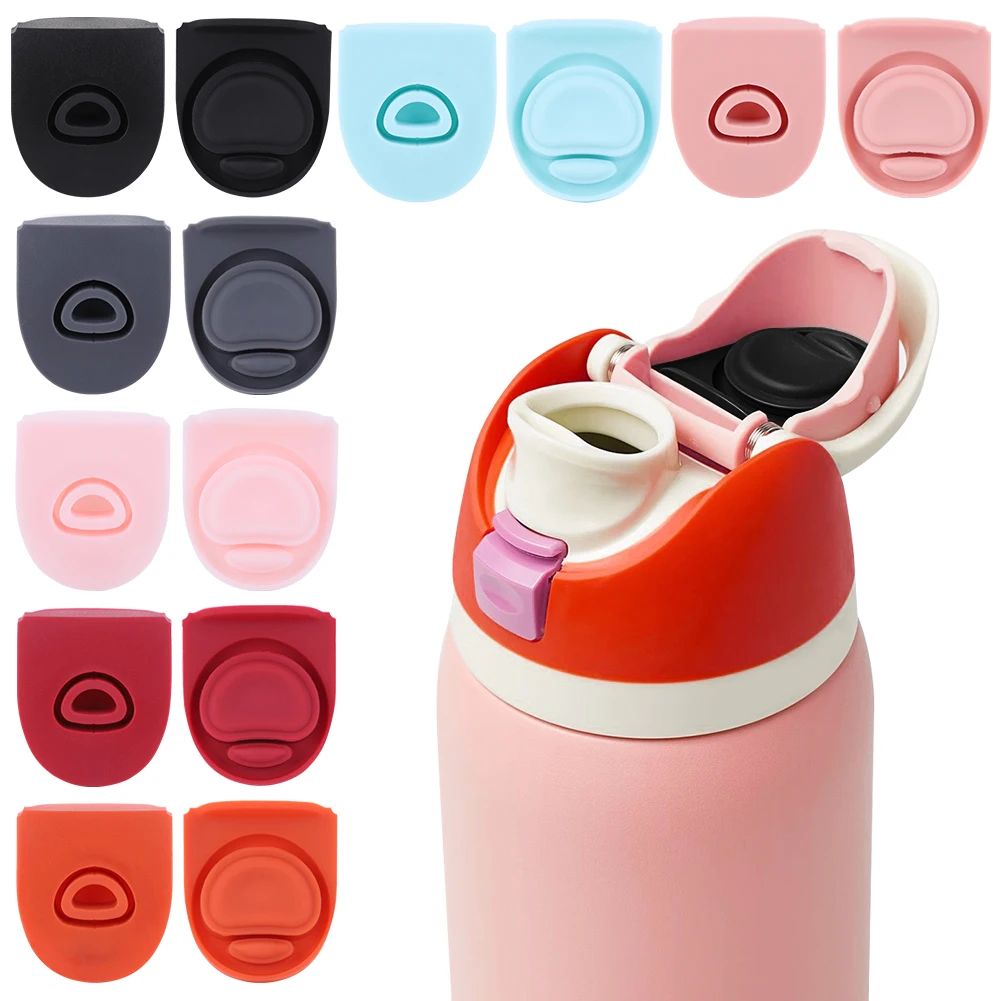 

2Pcs Replacement Stopper Silicone Water Bottle Top Lid Parts Leak Proof Cap Mouth Plug Gasket for Owala FreeSip 19/24/32/40oz