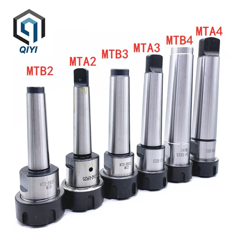 

ER32 9pcs Set Spring Collet Chuck Set Milling MT Chuck MT2 MT3 MT4 ER32 For CNC Engraving Machine Milling Lathe Tool Holder