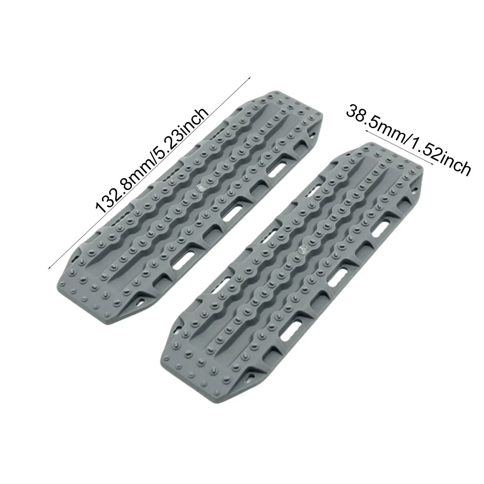 2x rc carro areia escada placa acessório leve kit de simulação do veículo placa anti skid rampa para carro rc para 1/10 1/12