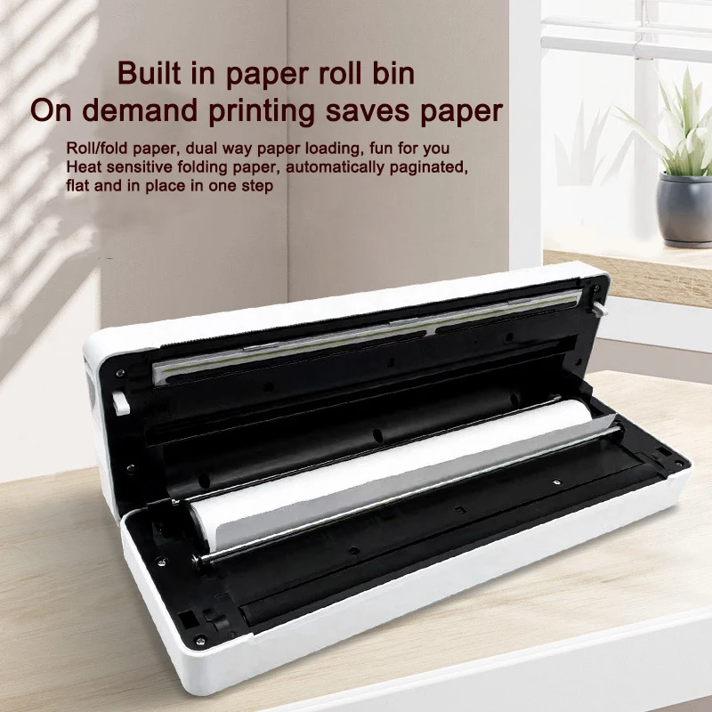 3-roll portable error printer special thermal paper Mini printer special paper