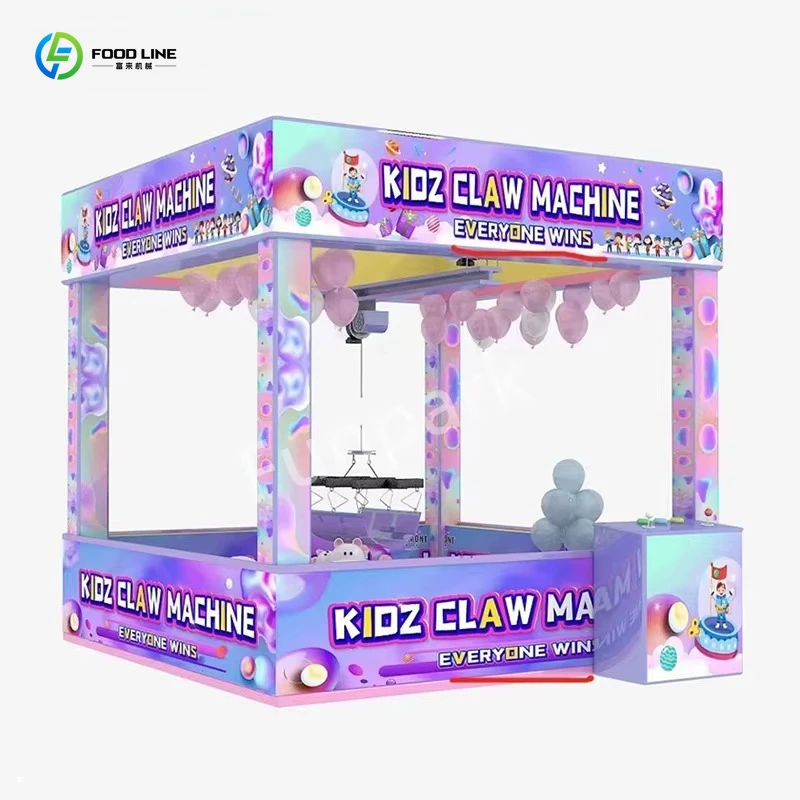 Customized Outdoors Human Grab Claw Machine Real People Catch Doll Machine for Shopping Mall Gift Game
