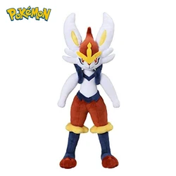 Brinquedo de pelúcia Pokémon Cinderace infantil, boneca Scorbunny original, presente de aniversário, 38cm