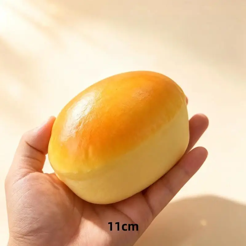 Cheese Cake Bread Grilled Rice Cake Squeezable Slow Rising Squeeze Toy Stress Relief Hand Relax Gift