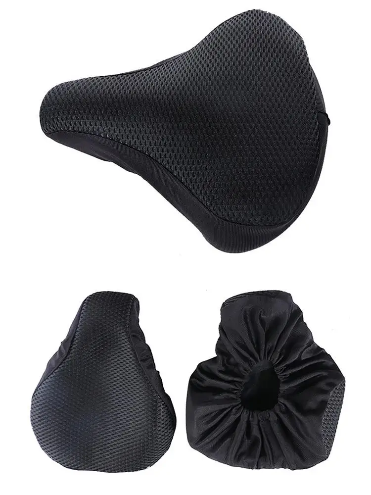AliExpress NONE 26*21cm Soft Bike Seat Cover Bicycle Saddle Breathable 3D Honeycomb Mesh Seat Cushion Cycling Universal Bicycle Accessories