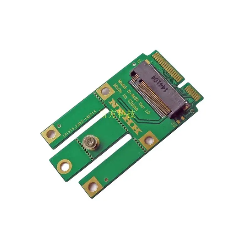 

A+E key A key M.2 NGFF wireless network card to MINI PCIE network card adapter card