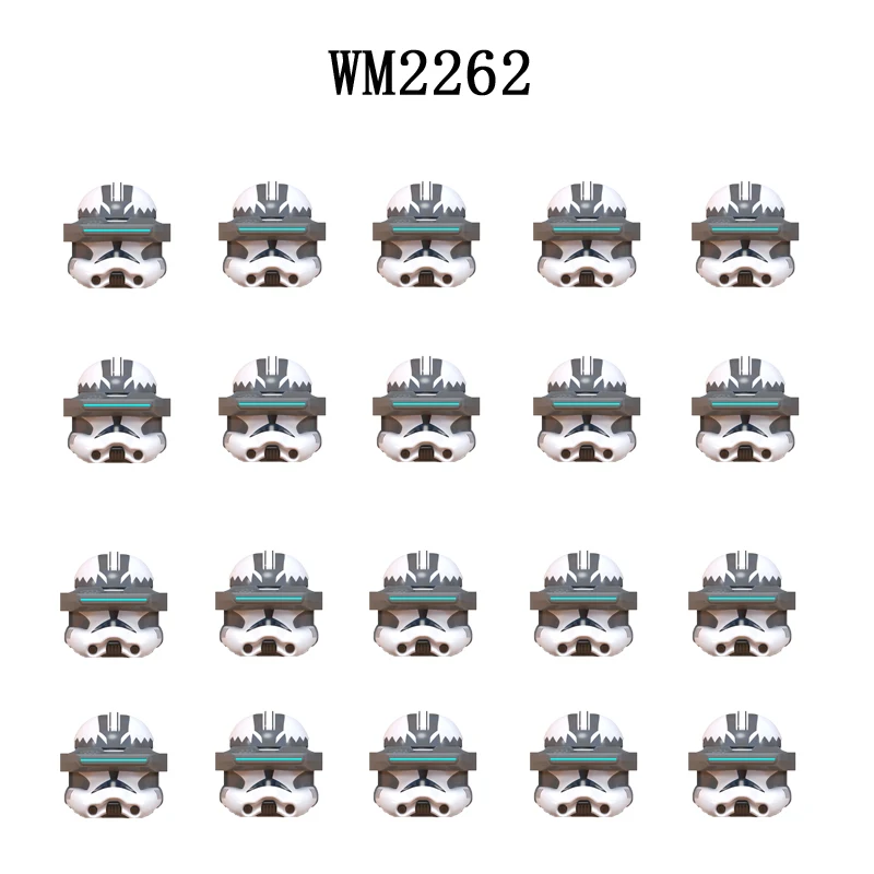 20pcs/set Building Blocks Clone Trooper Boost Heavy Infantry Wolfpack Brick Wolfpack AT-RT Driver Figure mini Assembly Toys