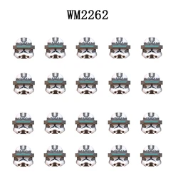 20 teile/satz bausteine clone trooper boost schwere infanterie wolfpack ziegel wolfpack AT-RT fahrer figur mini montage spielzeug