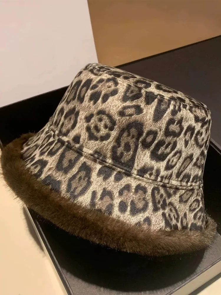 ymym-cappello-da-pescatore-con-stampa-leopardata-reversibile-per-autunno-e-inverno-caldo-resistente-al-freddo-versatile-pieghevole-adatto-a-diverse-occasioni-modello-che-valorizza-il-viso