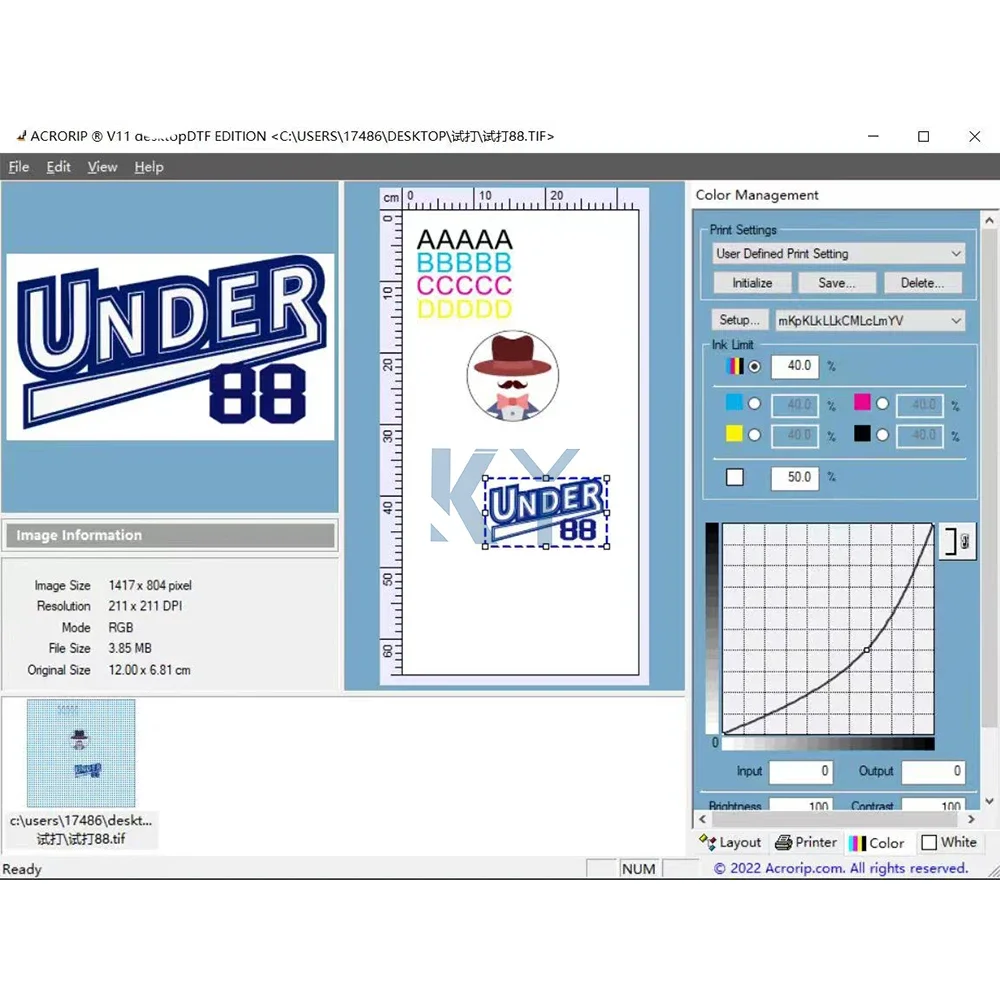 

L18050 Rip 11 Dtf Программное обеспечение для Epson L8050 Rip Dongle Активный код 11,2 Dtf Usb-драйвер Комплект ключей для принтера L1800 9900 Программа Dtf