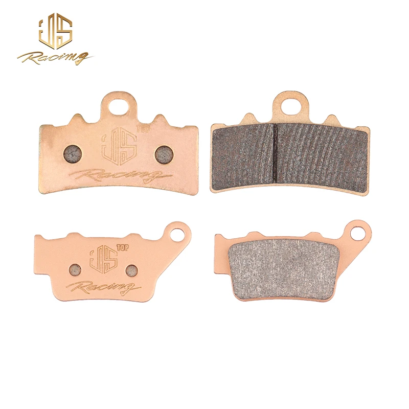 JSRAOIMG Motorcycle Copper Sintered Front Rear Brake Pads For KTM RC 125 200 390 Adventure Duke 125 200 (4T) 250 390 2011-2021