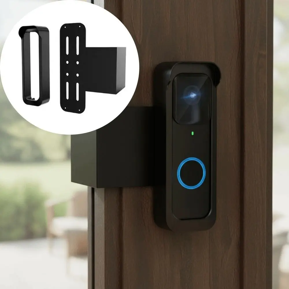 تصميم مضاد للسرقة جرس باب يتضمن شاشة عرض فيديو جبل الاستخدام في الهواء الطلق ميزة وامضة مضادة للسرقة جبل حماية الطقس تصاعد قوس #1