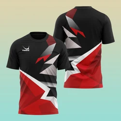 Fashion Table Tennis Training Shirt Summer Mens T Shirt Outdoor Tennis Uniforms Casual O Neck Short Sleeve Table Tennis Uniforms