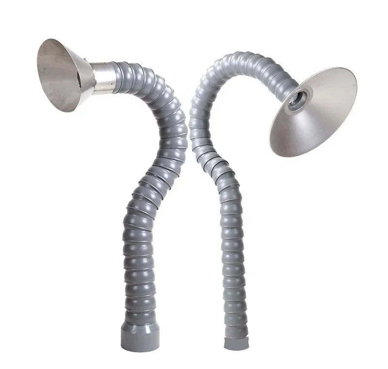 تخصيص مرنة استخراج العادم الأنابيب خرطوم لحام آلة استخلاص الدخان الذراع مجموعتين #4