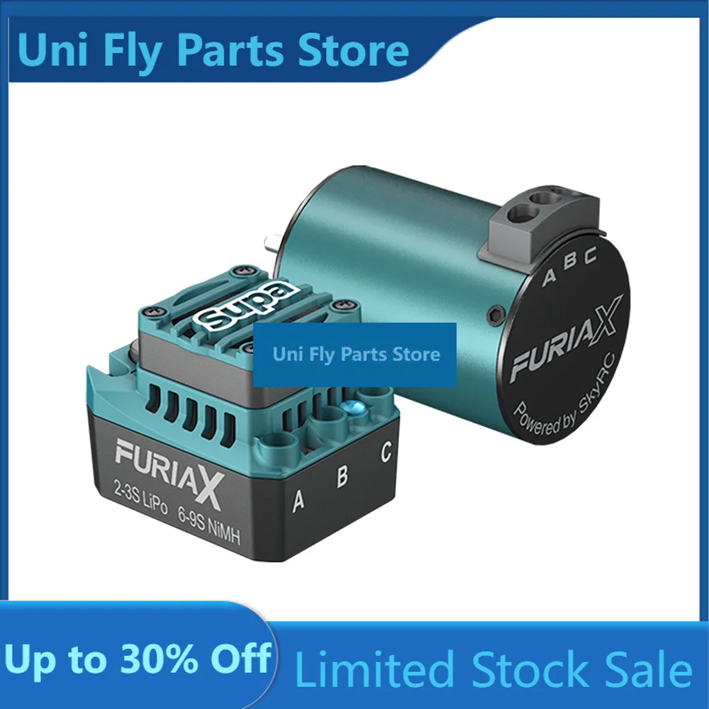 uniflyskyrc-combo-motore-brushless-e-esc-furiax-supa-3650-motore-60a-esc-2-3s-3175mm-per-auto-rc-1-10