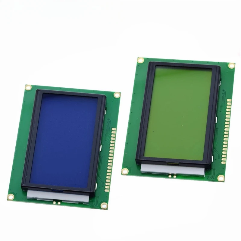 128*64  LCD module 5V blue screen 12864 DOTS LCD with backlight ST7920 Parallel port LCD12864 For arduino