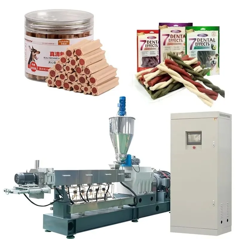 Custom Complete Pet Food Production Line Floating Fish Food Extruder Dog Cat Food Making Machine Pet Feed Processing Equipment