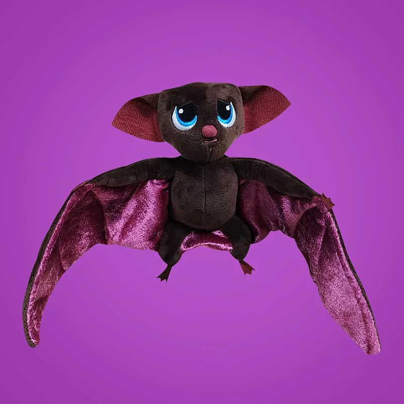 

Plush Bat Toy Halloween Cartoon Ghost Themed Amusement Machine Essential Soft Stuffed Animal Toy For Kids Adults