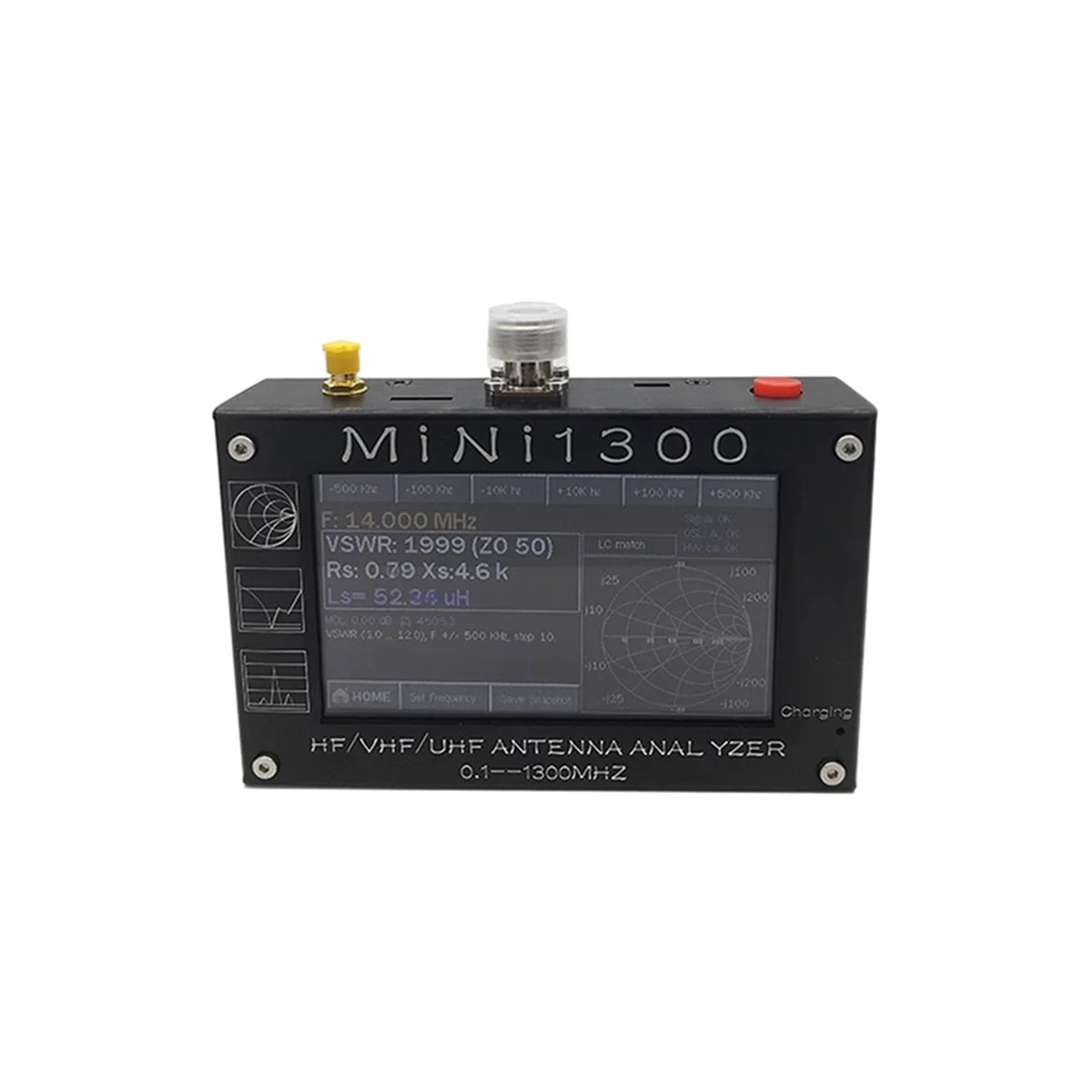

AA88 Mini 1300, векторный сетевой анализатор, портативный RF-мультиметр стоячей волны, 1,3G, многофункциональный векторный анализатор антенны