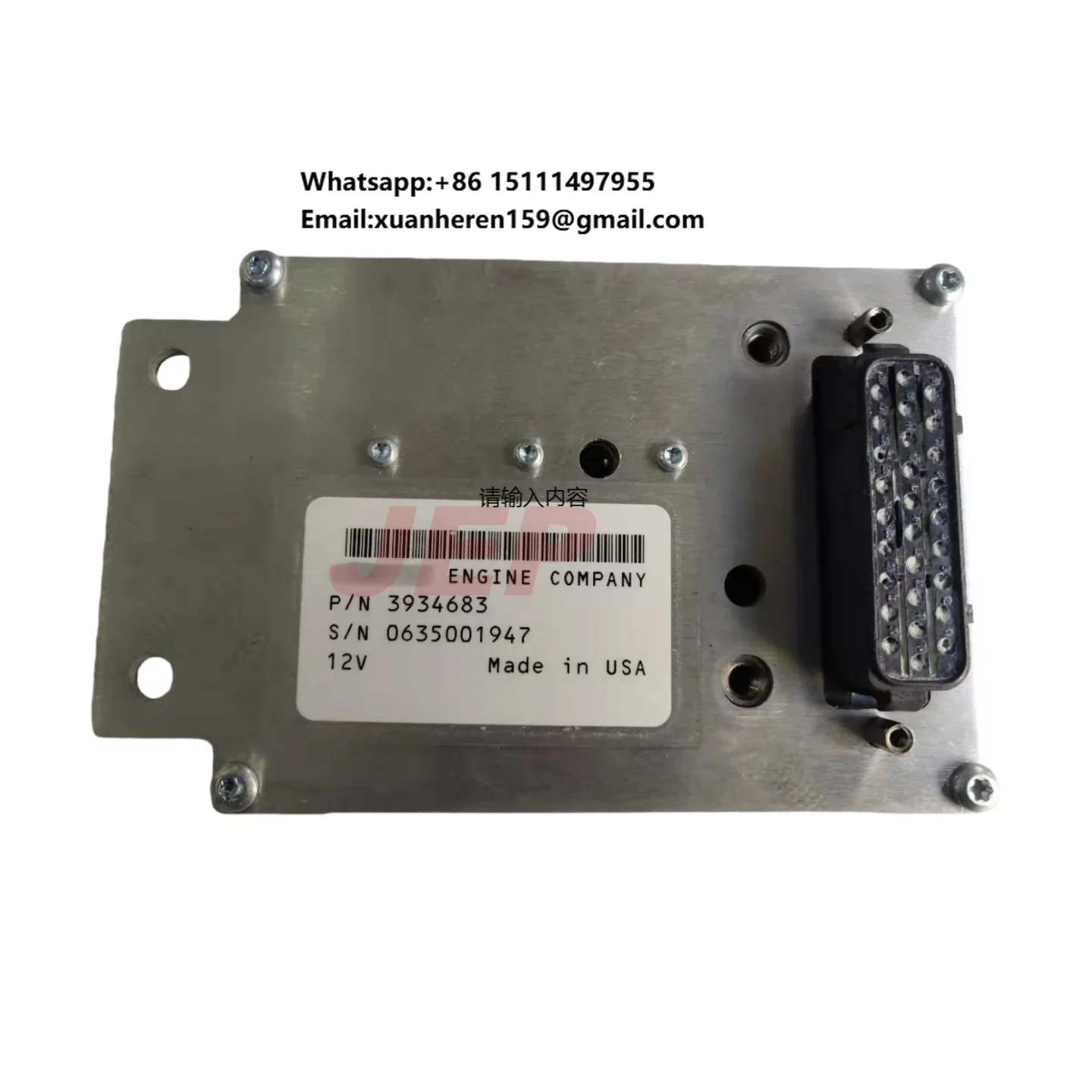 3934683 Suitable for Engine CGE BGE Electronic Control Module 3934683 High Quality Engine Parts ECM ECU