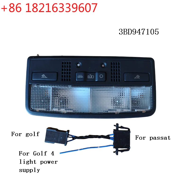 TAO Car reading lights are used for  Golf 4 Bora Passat B5 3BD947105