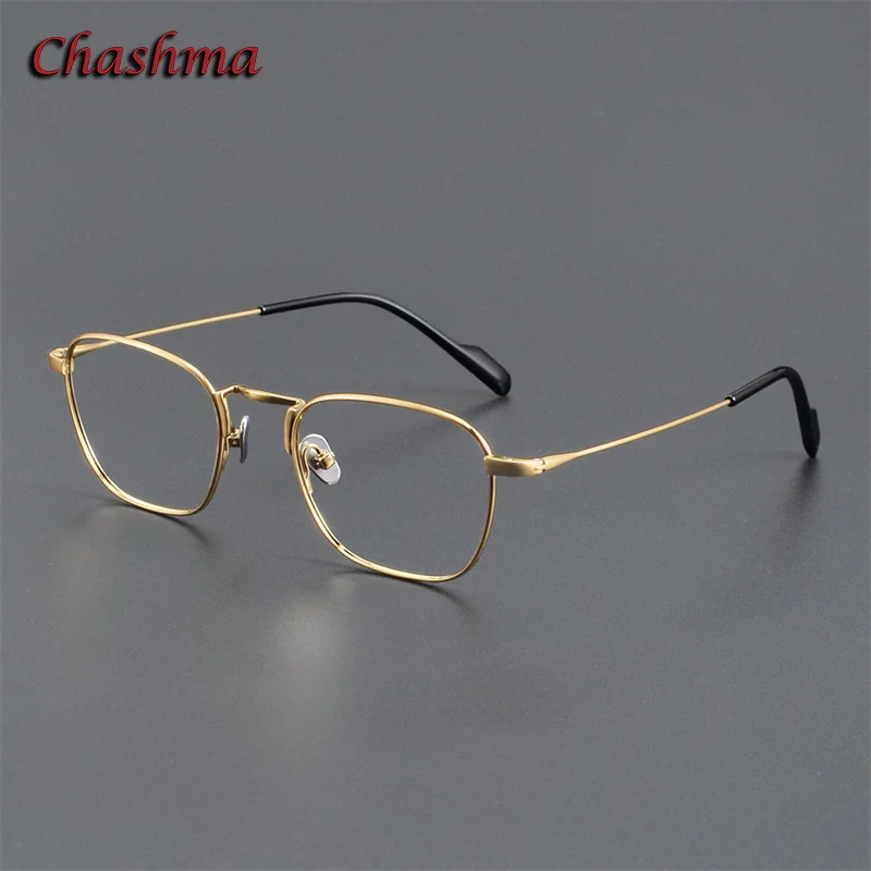 Men Prescription Glasses Frame Oval Eyewear Pure Titanium Ultra Light Spectacle Fashion Trend Optical Eyeglass for Recipe Lenses