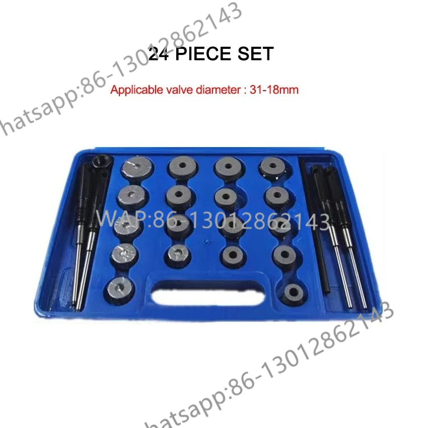 

Motorcycle Valve Tool Valve Seat Reamer Motorcycle Repair Cutter Automobile repair Valve Tools Set Fit 21pcs 23pcs 24pcs set